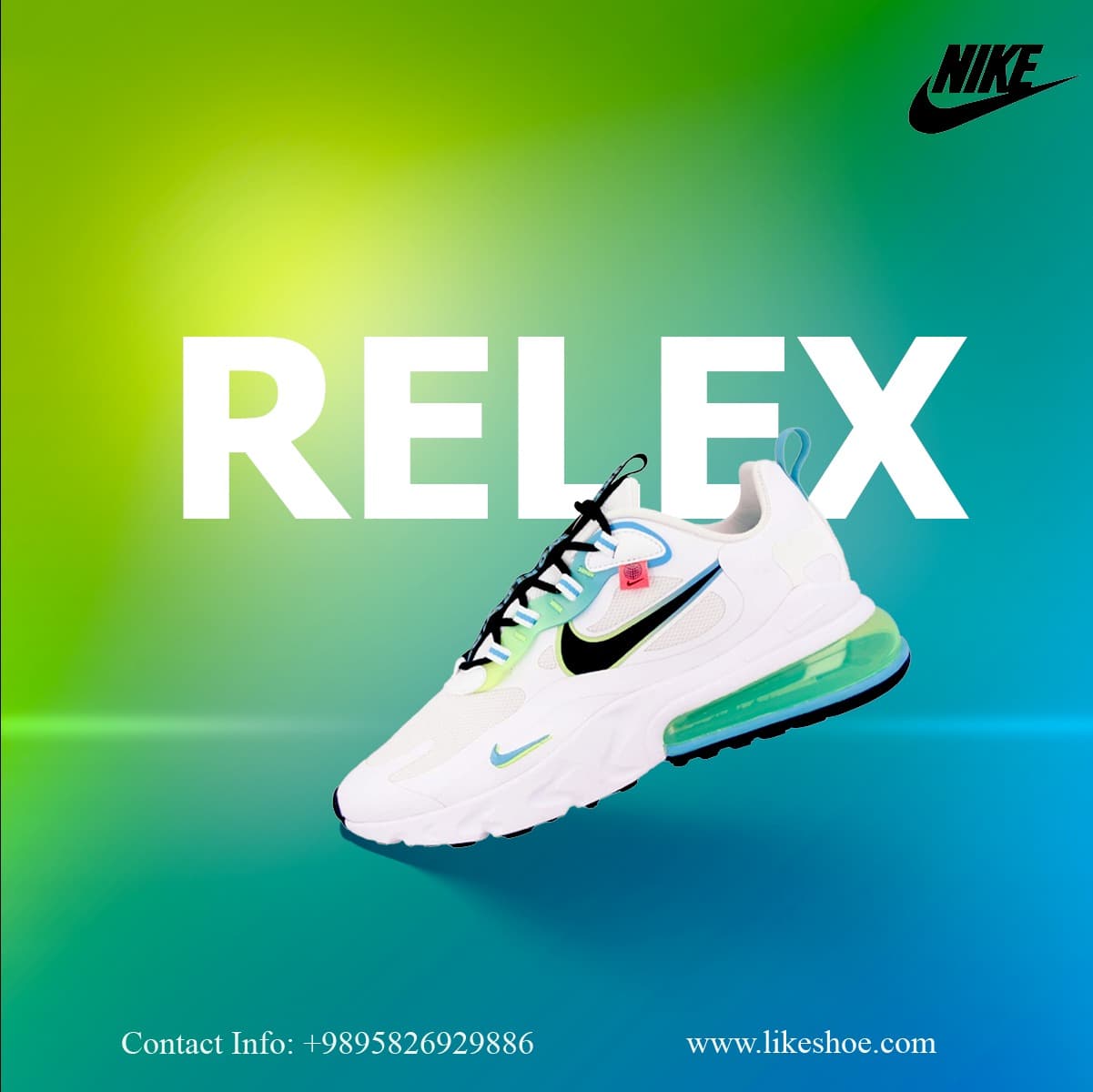 Sneaker Product Promo Design